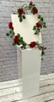 White display plinth